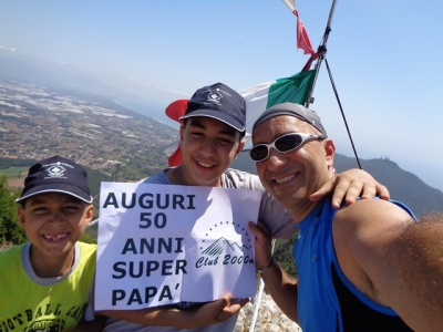 50 anni sulla Cima del Monte Circeo con i miei Figli