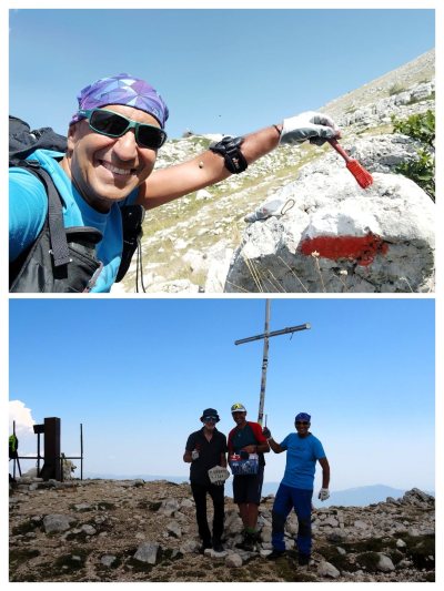 Monitoraggio sentieri del Parco Regionale Sirente-Velino per la manutenzione e riapertura sentiero dalla Valle D'Arano alla cima del Monte Sirente