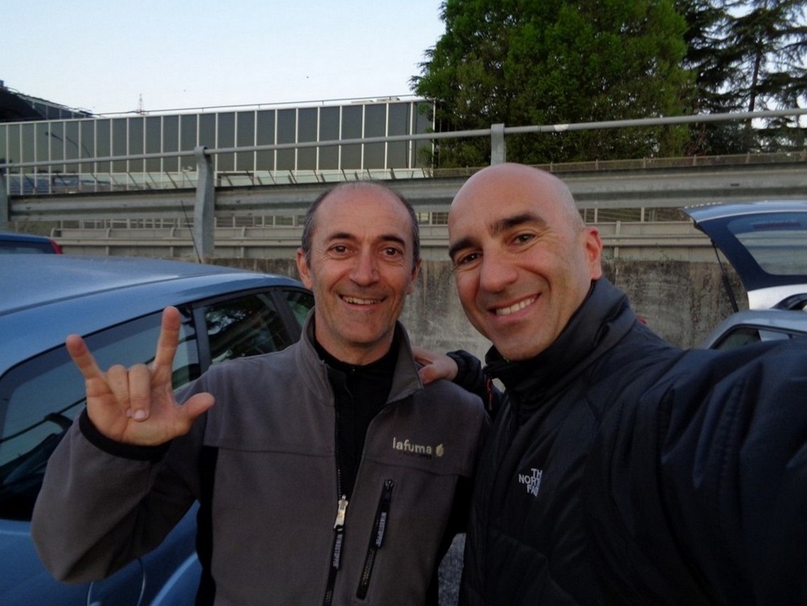 Anche lui qui in veste montanaro Sci-Alpinista