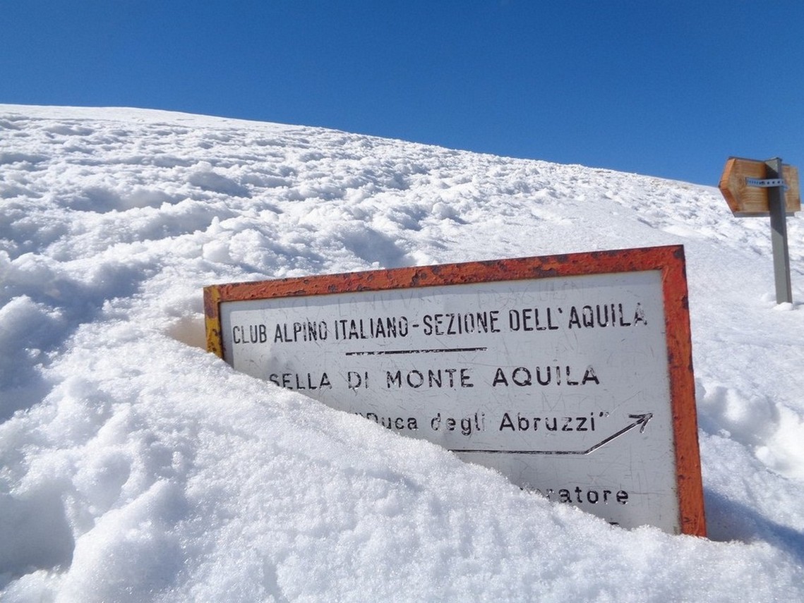 Ancora una buona quantità di neve