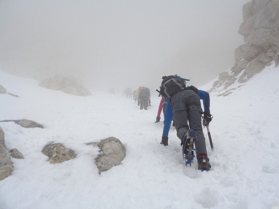 Purtroppo inizia anche la nebbia