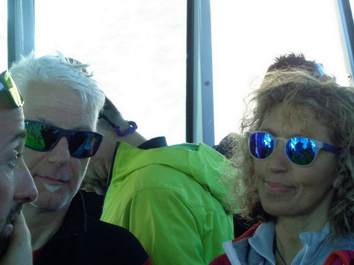 Silvio e Francesca finalmente si rilassano
