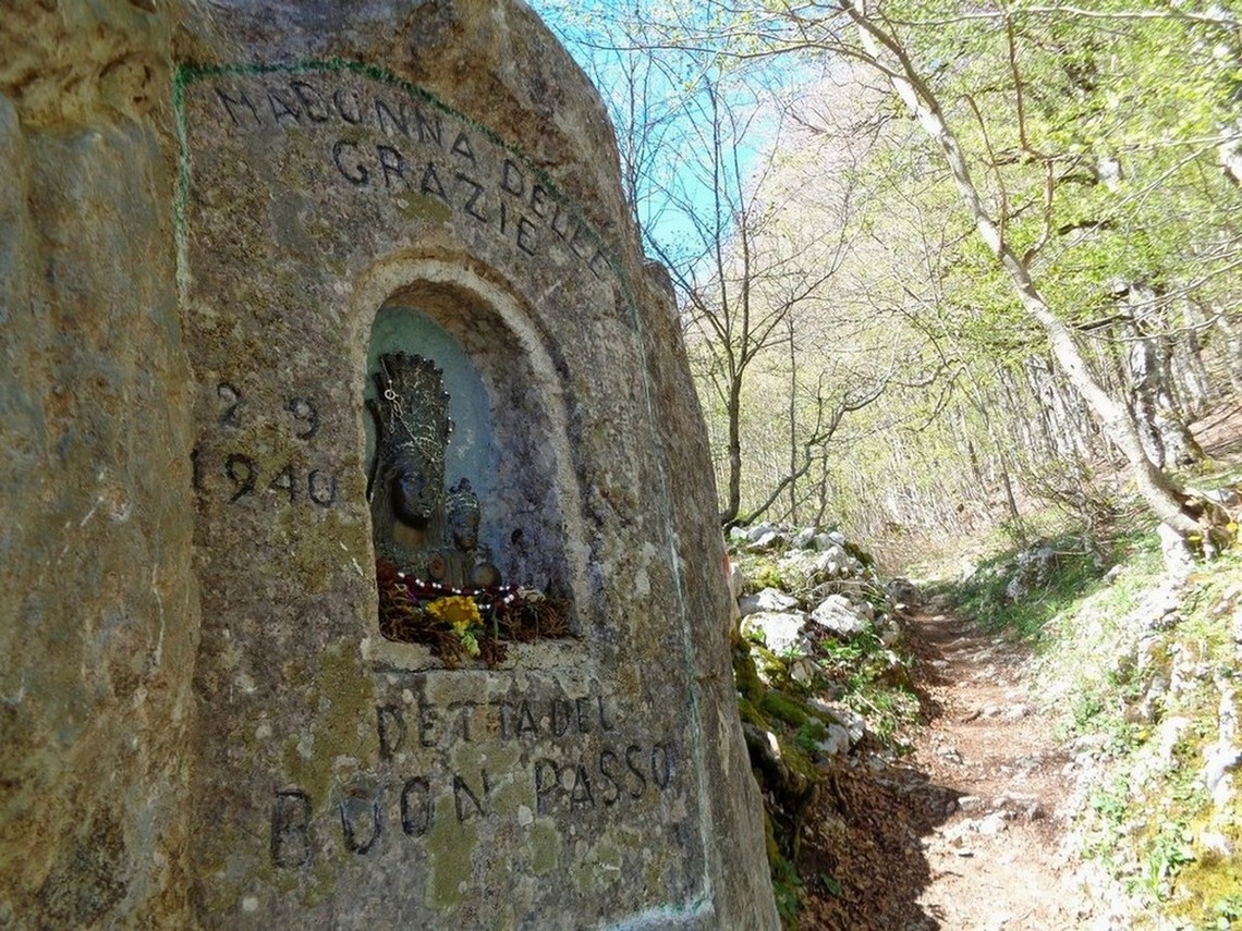 Quota 1550 metri circa Madonna del Buon Passo