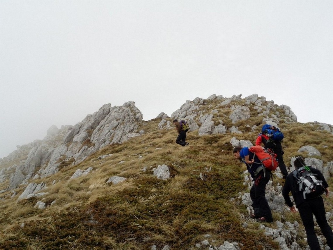 Poco dislivello da affrontare per la Cima