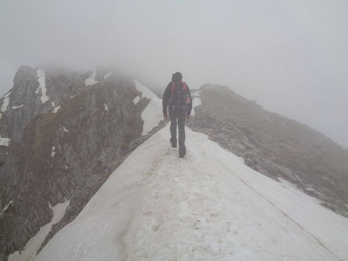 Nebbia e neve