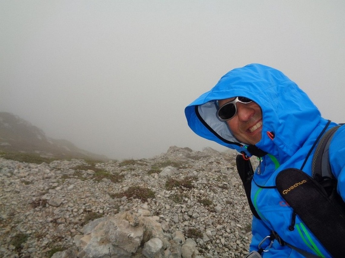 Selfie sulla Cima del Monte Ortara
