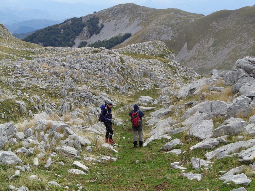 Sulla conca del Biscurri