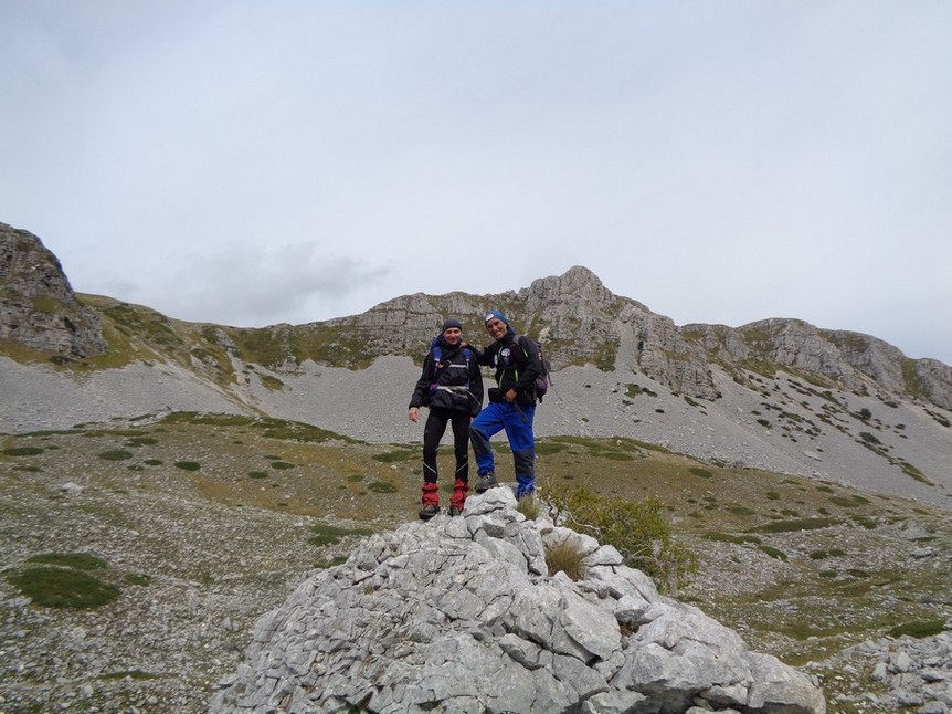 Una foto insieme a Corrado