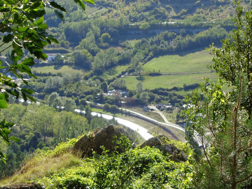 Il sole riflette sul Sangro