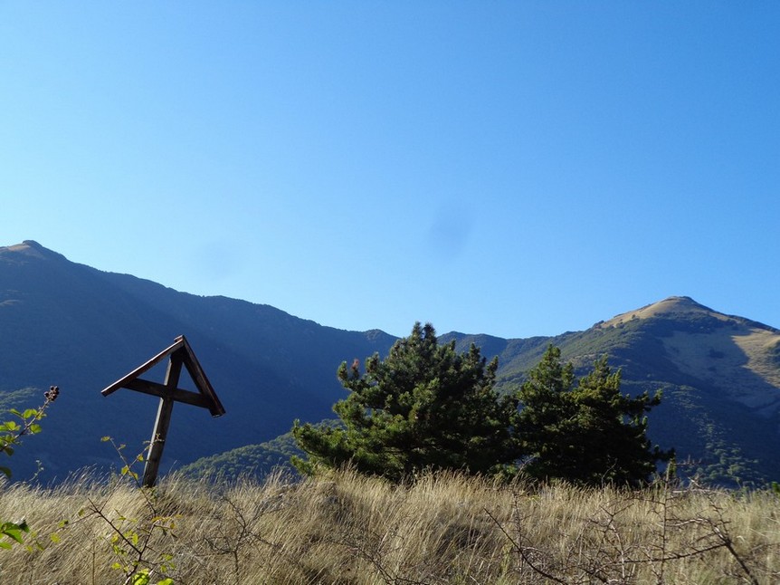 La prima Croce della Via Crucis