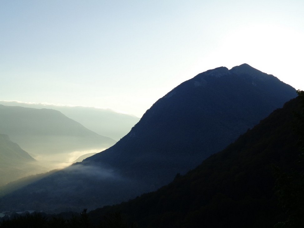 Il Sole dietro Monte Amaro di OPI