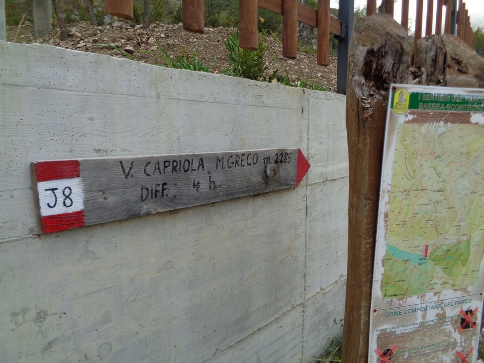 L'attacco del sentiero