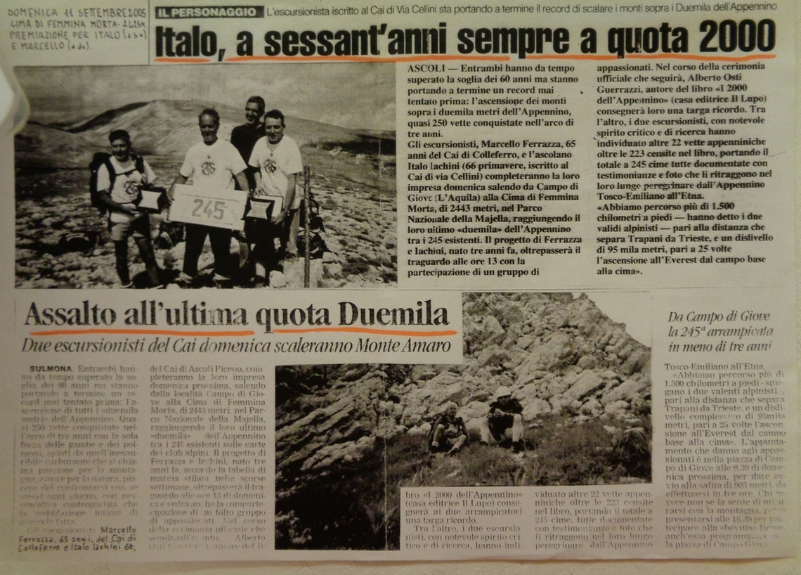 W Marcello Ferrazza e Italo Iachini !!!