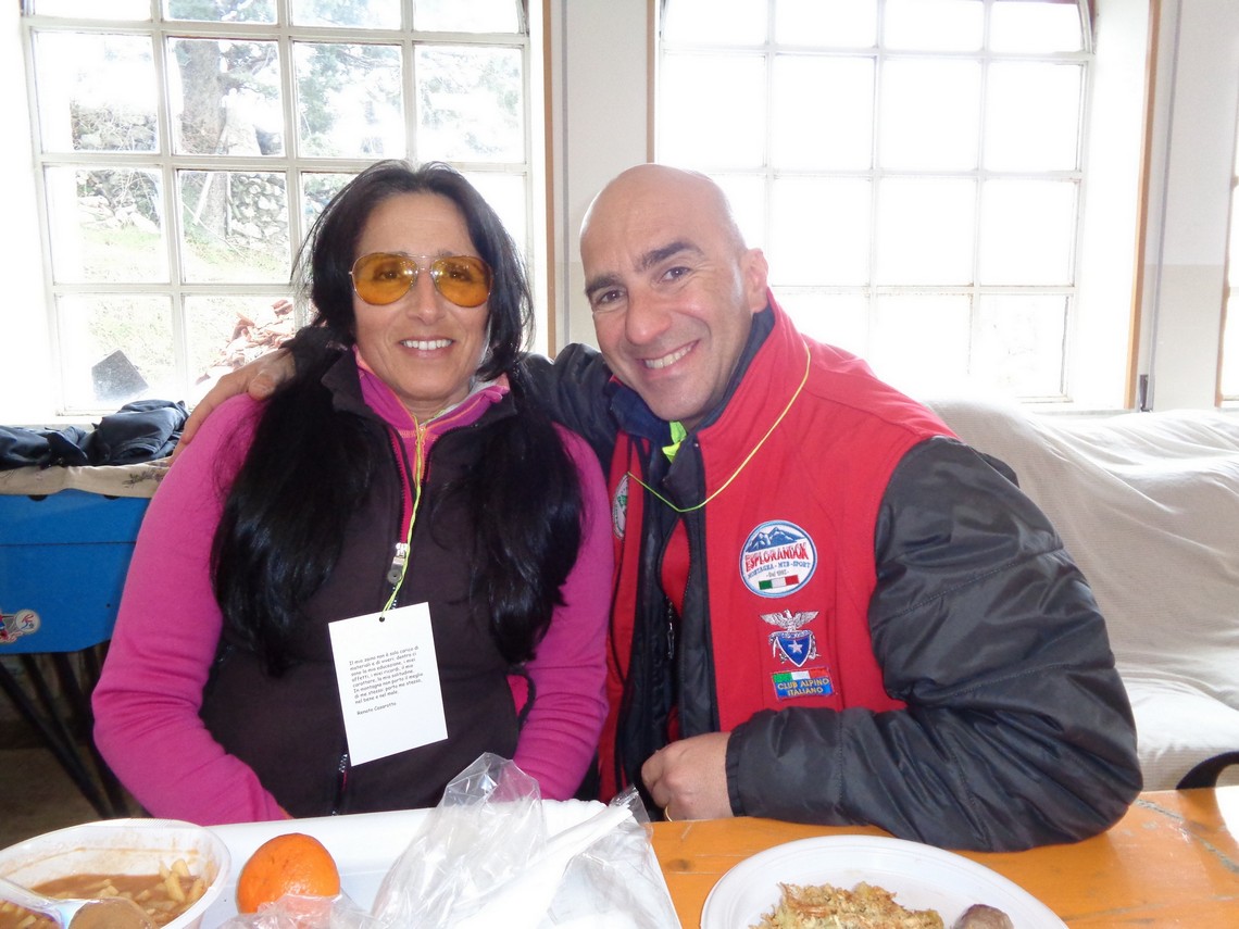 Con Paola Pignatelli