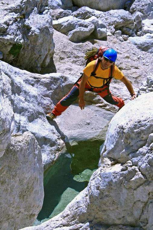 Giancarlo Lucci in azione