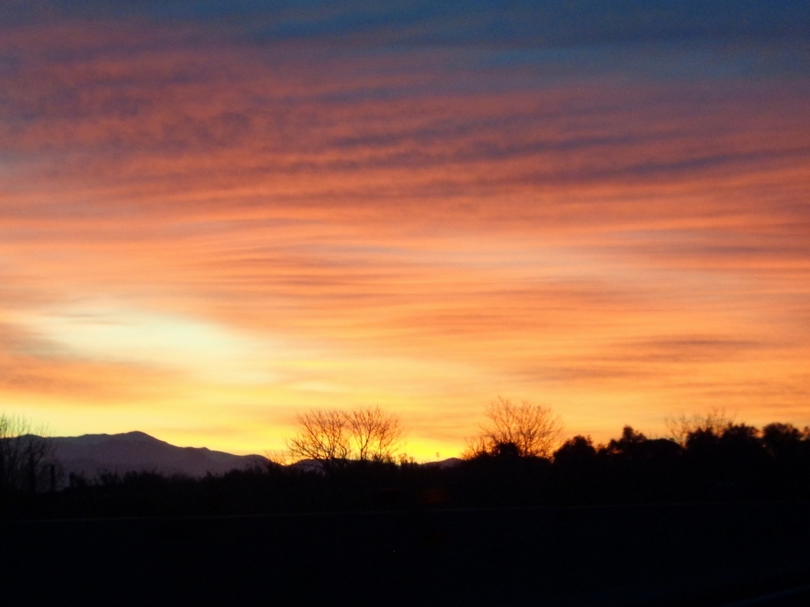 La mia alba sull'autostrada