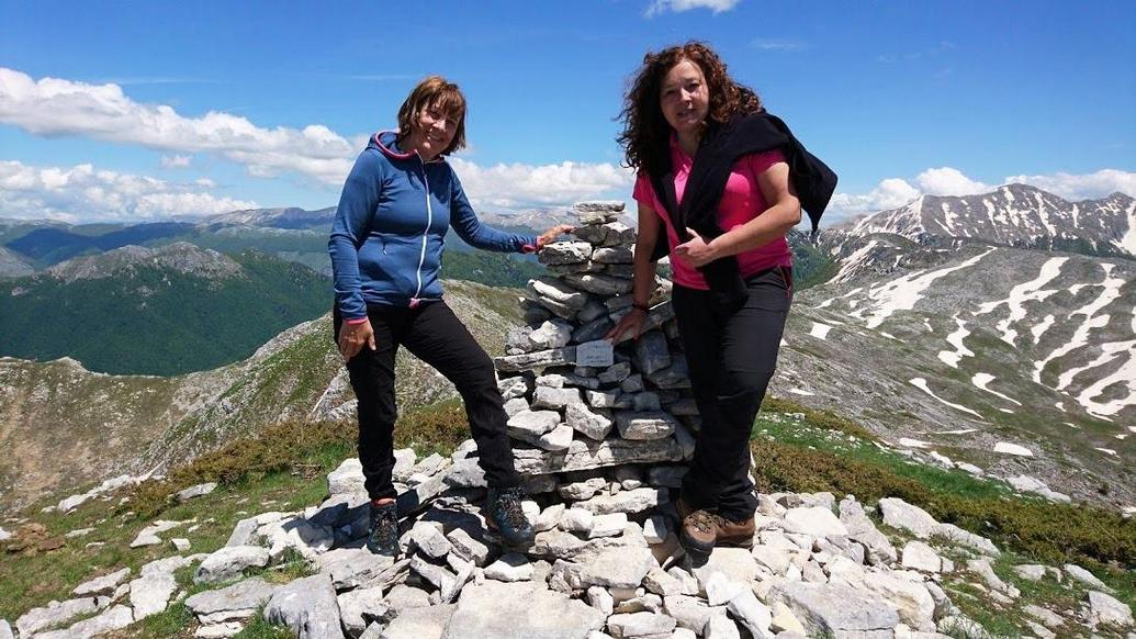 Con la Grandissima Appenninista Priska Planinschek