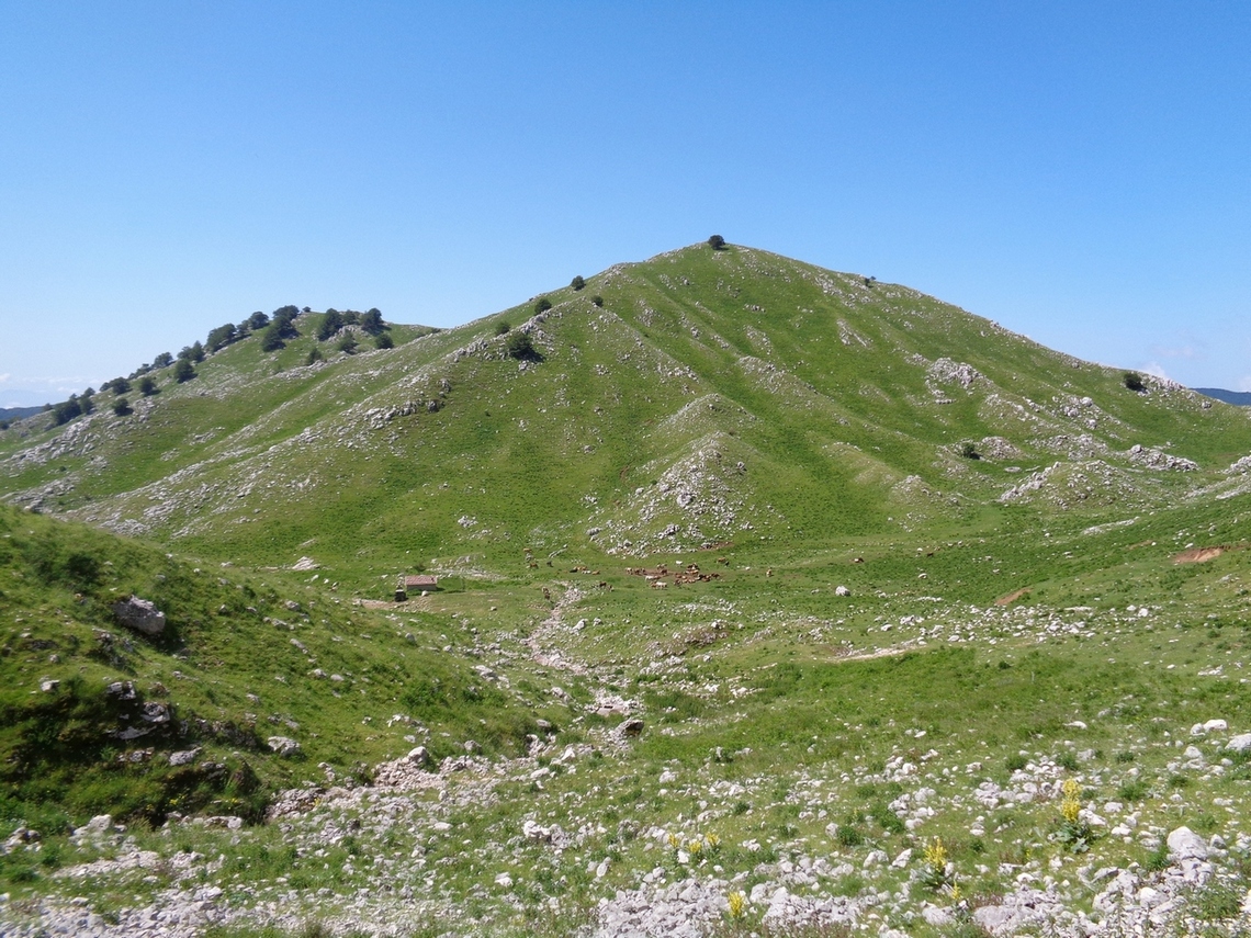Uno stazzo sotto di noi