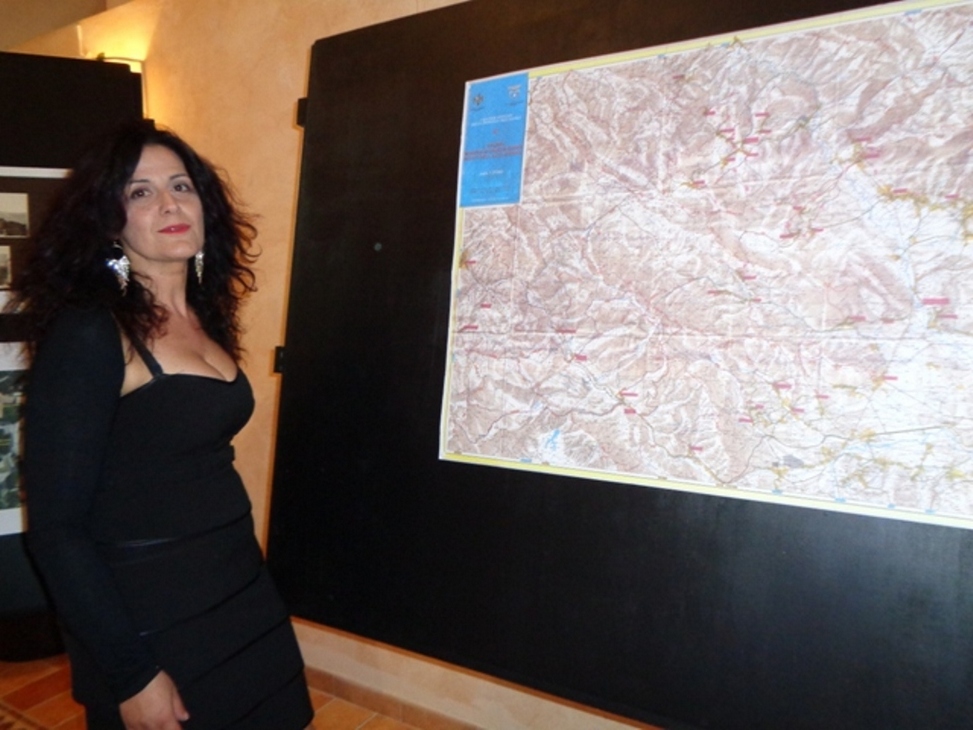 Il fascino della Presidentessa Rita Ceci dell' Associazione Orione