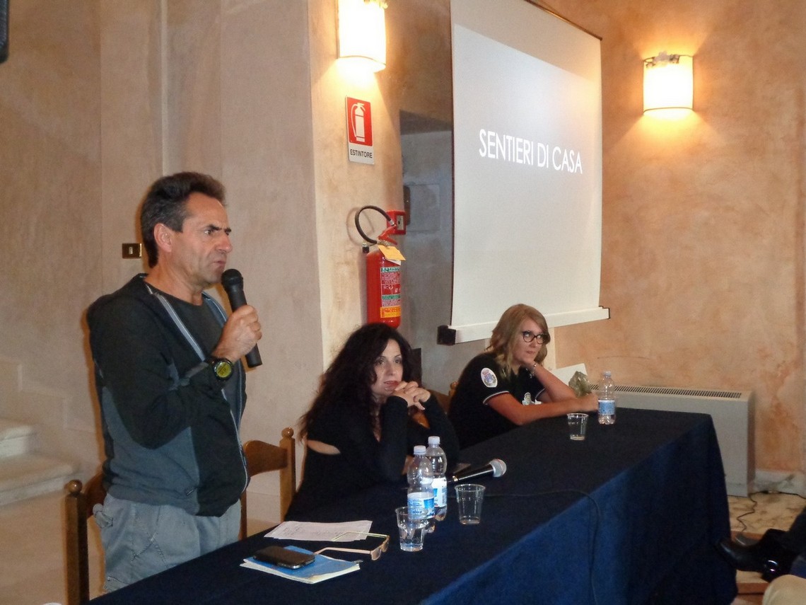 Paolo Gioia per la presentazione del Rifugio