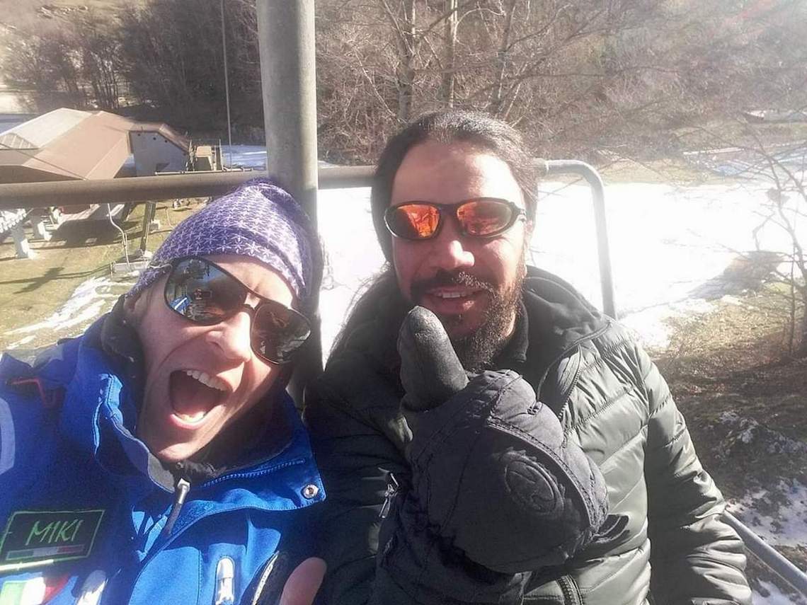 Con il Collega ERCOLE WILD alias Montagne Selvagge