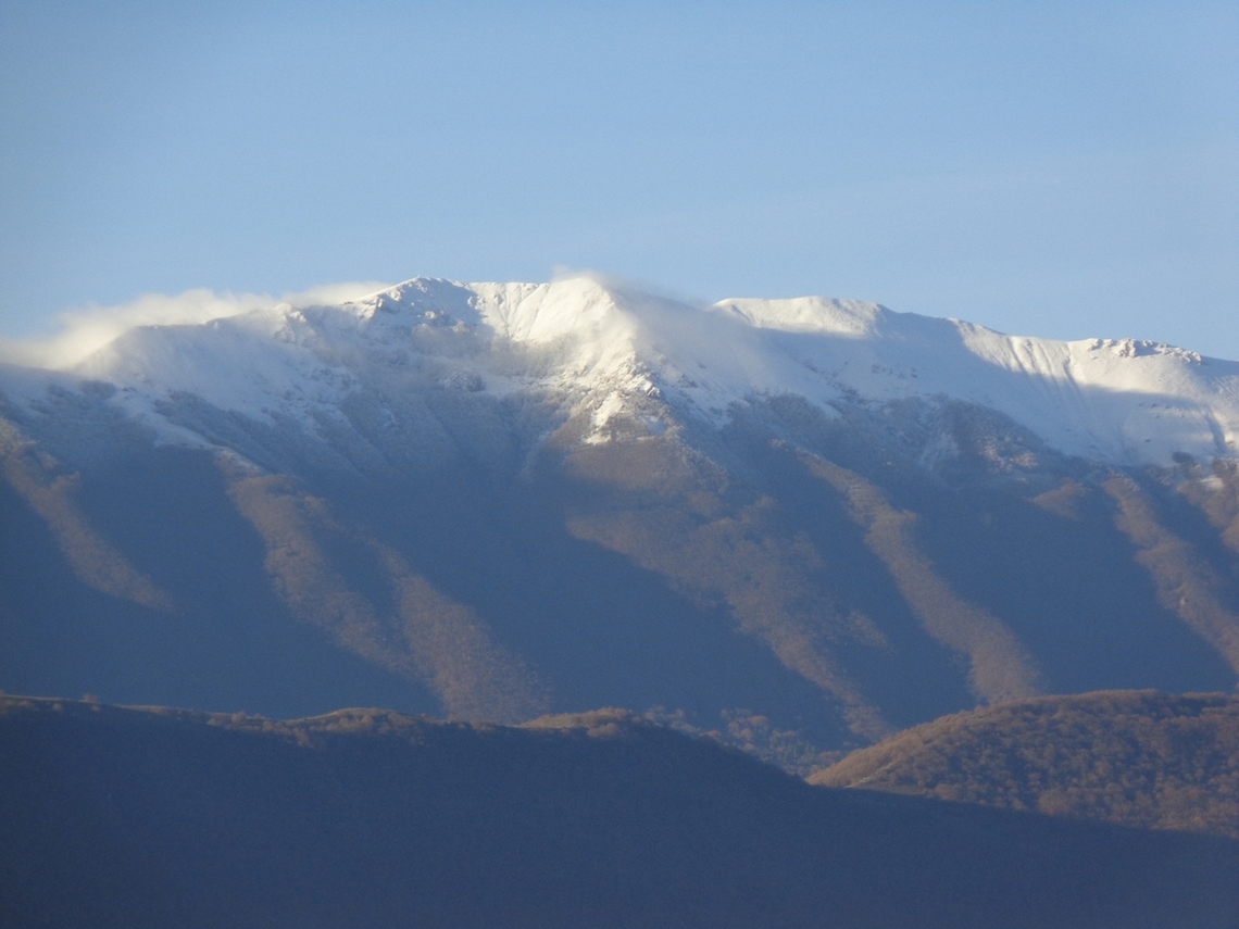 La bellissima cresta del Monte Calvo