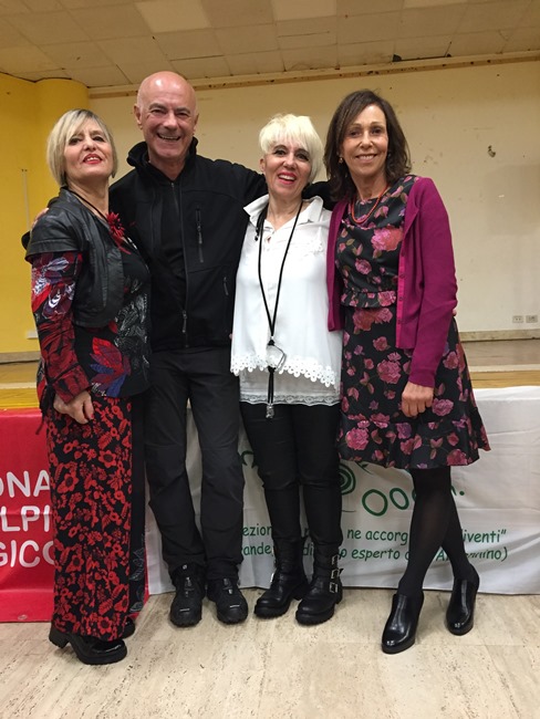 24 novembre 2018 Con Filippa Fischione e Gemma Cerini insieme al Presidente ALBRIZIO alla Riunione Annuale del Club 2000m a PALESTRINA