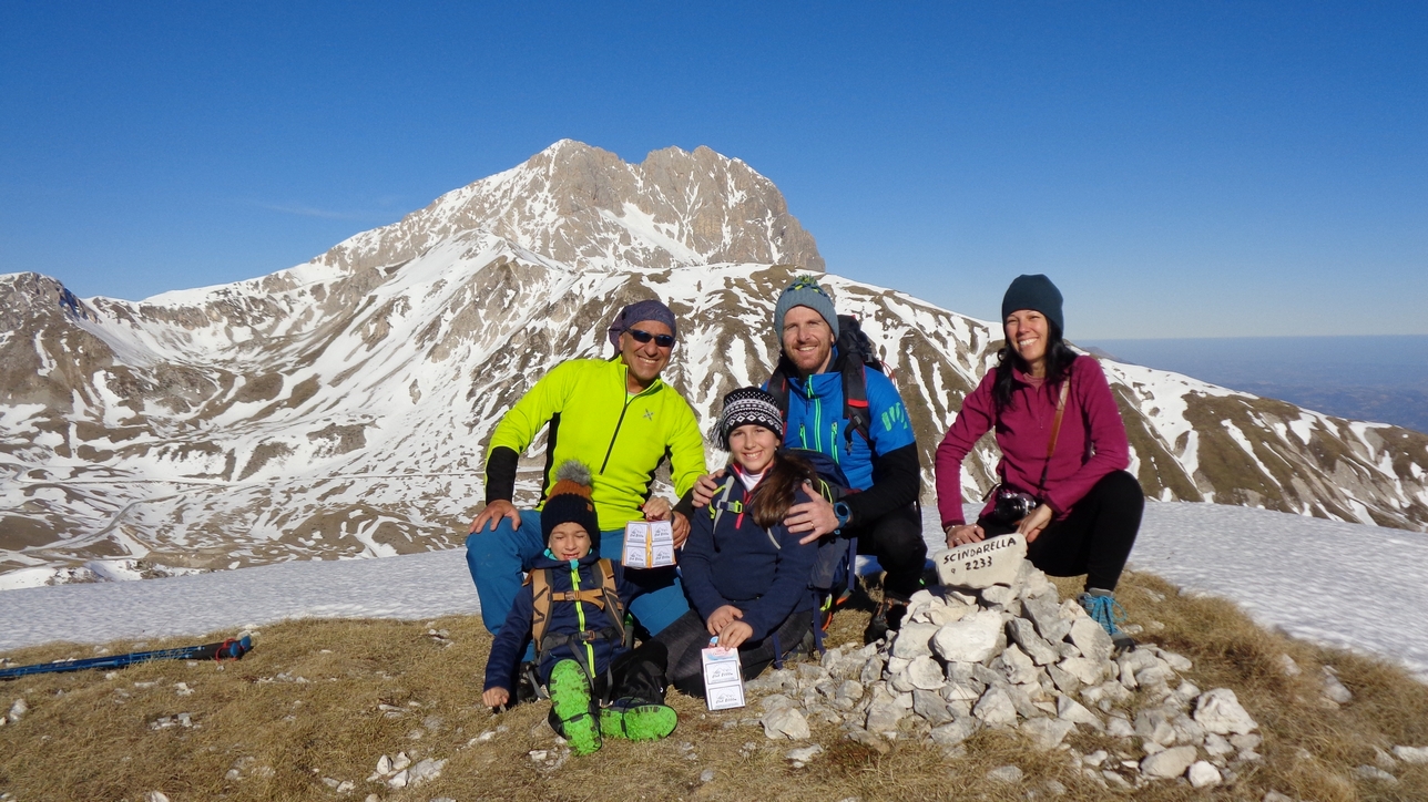 La 2a Cima....Quota 2233m....il Monte Scindarella !!!