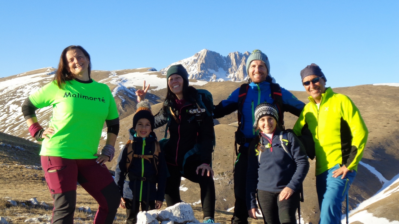 La 5a cima....Monte Faiete !!!