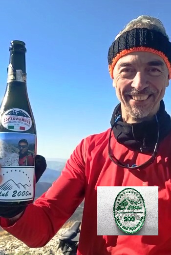 DIEGO MORELLI nel giorno delle 200 CIME