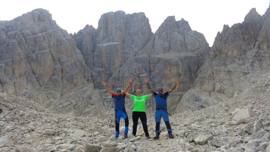 Nel cuore del Ghiacciaio del Calderone sul Gran Sasso d'Italia