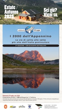NEWS N.223 Relatore al Rifugio Vincenzo Sebastiani per la presentazione de &quot; I 2000 dell&#039;APPENNINO &quot;