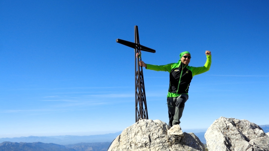 Un solitario San Francesco per l'anello delle cime immaginarie nel PNALM Molisano