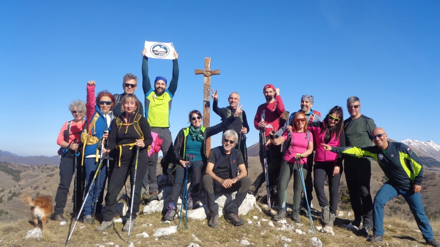 AEV FederTrek/StarTrekk per l'anello delle 2 Croci e dei 3 Rifugi sui Monti dell'Alta Valle dell'Aterno
