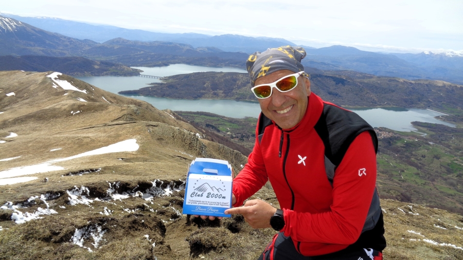 Buona Pasqua con una solitaria ricognizione per l'anello del Monte di Mezzo di Campotosto sulla Laga