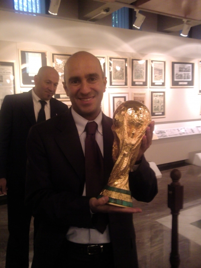 Con la Coppa del Mondo di Calcio
