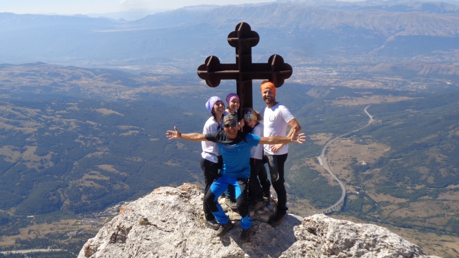 Con il ritorno degli OTTO SCARPONI per la traversata delle cime sulle Malecoste del Gran Sasso D'Italia