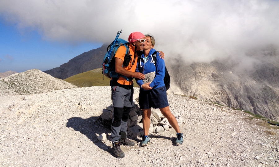 Per un bacio dell'Ing. Elenia con l'anello del Monte Aquila sul Gran Sasso D'Italia