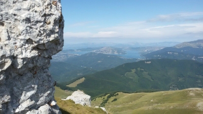 Dalla Cresta Nord del Monte Corvo...