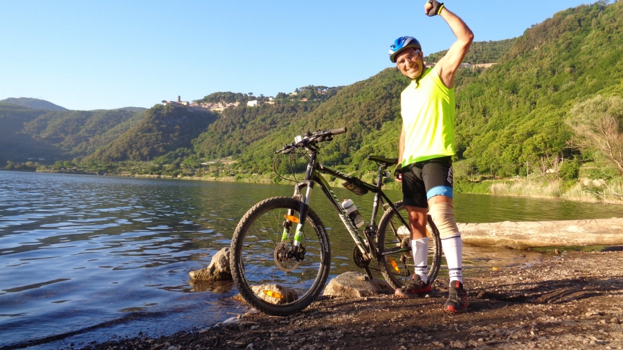 Solitario Anello MTB per il periplo dei 2 laghi dei Castelli Romani