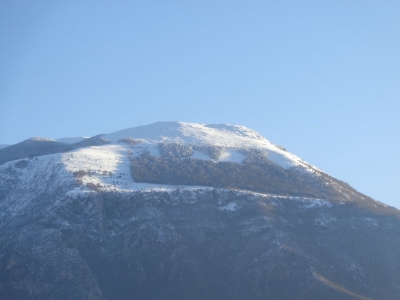 La bianca montagna della mia infanzia: il Monte Giano