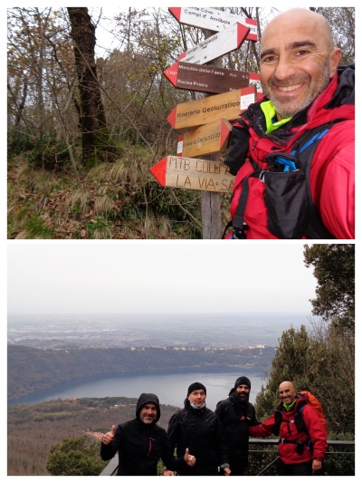 Con Alessandro Cianforlini e i suoi &quot; briganti &quot; per la cima del Monte Cavo nel Parco dei Castelli Romani