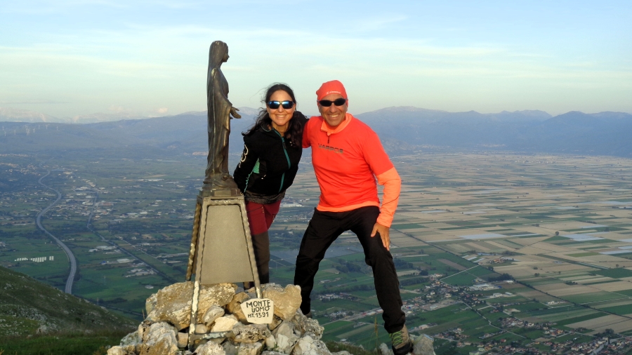 Con la magnifica sincerità di Anna Maria Moretti per l'anello pomeridiano-notturno dei Tre Monti sopra la Marsica