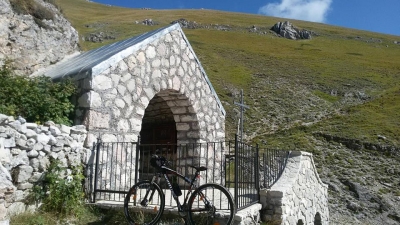 Solitaria di 35 Km per le Montagne intorno al Monte San Franco del Gran Sasso D&#039;Ialia