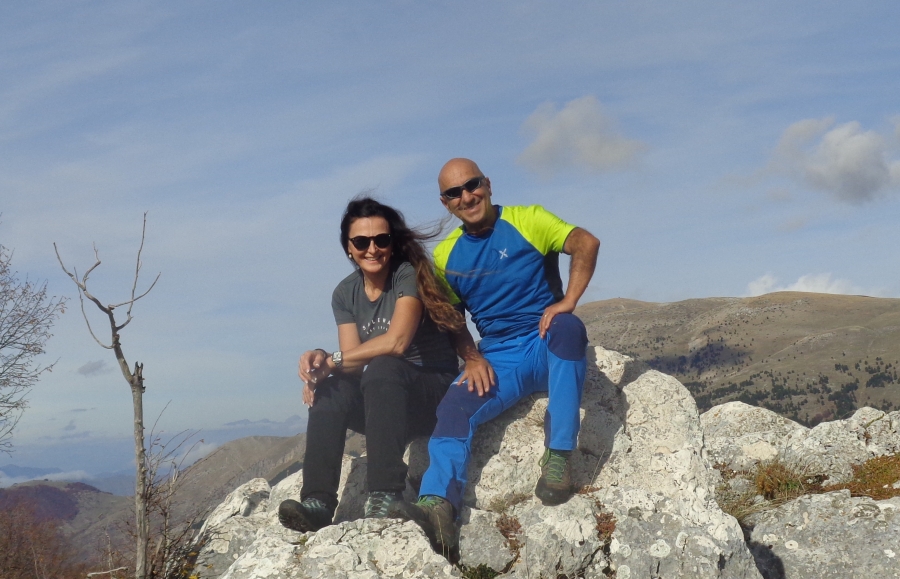 Con la grazia di Simona Papa per l'anello delle Donne di Preccia e il Balzo della Mira nel PNALM