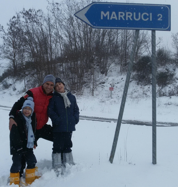 Con Daniele e Alessio a Marruci d&#039;inverno