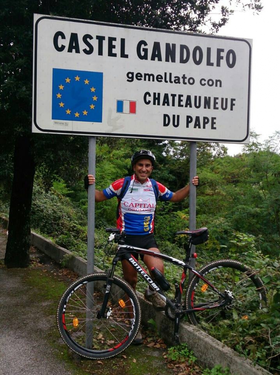 35 Km di MTB : Il doppio periplo del Lago di Castel Gandolfo