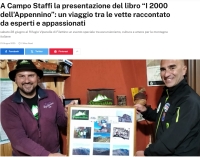 NEWS N.221 A Campo Staffi si presenta la guida &quot; I 2000 dell&#039;Appennino &quot;