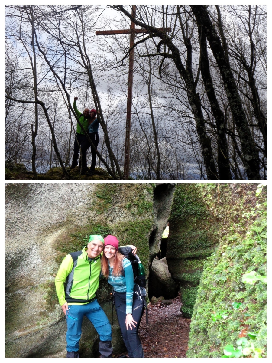 Sulla montagna d'infanzia di Nancy per l'anello del Maschio D'Ariano nel Parco dei Castelli Romani