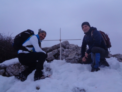Con l&#039;ASAG Pierfrancesco Fremiotti sulle cime più alte dei Monti Prenestini